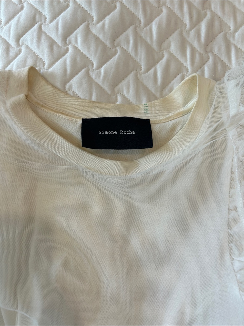Simone Rocha Puff Sleeve Top - Picture 8 of 8